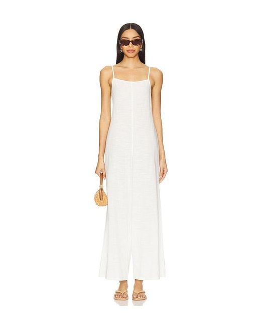 LSPACE White Jaida Jumpsuit