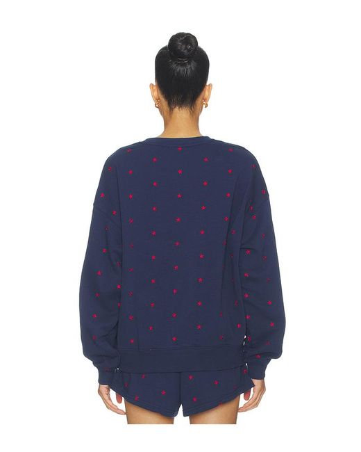 Beach Riot Blue Devyn Oversized Sweatshirt
