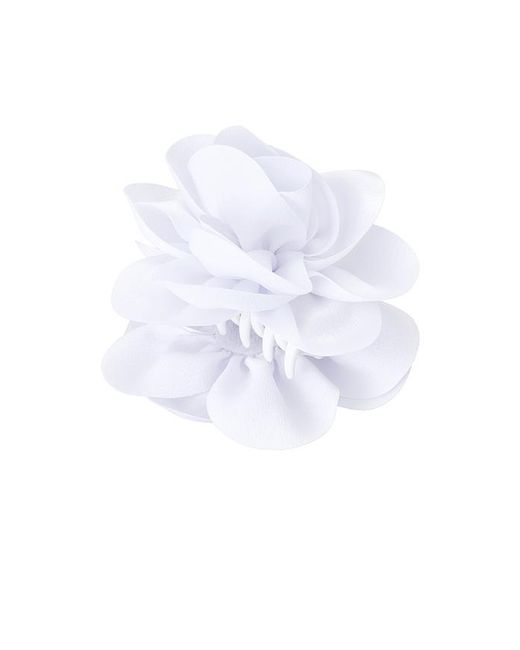 Jennifer Behr White Carly Jaw Clip