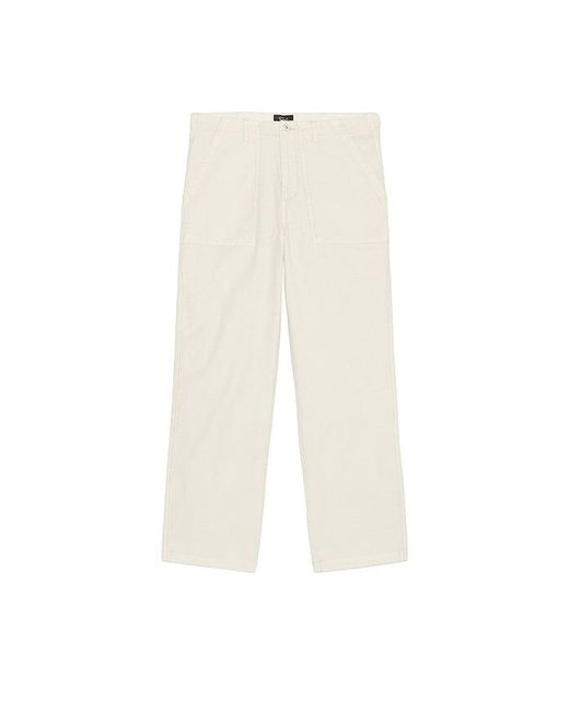 Rails White Decker Trousers for men