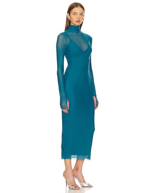 AFRM Blue Shailene Maxi Dress