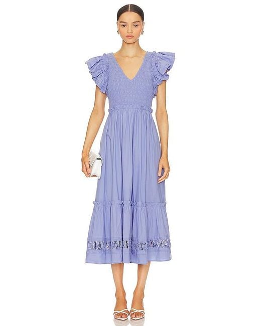 Cleobella Blue Gladys Dress