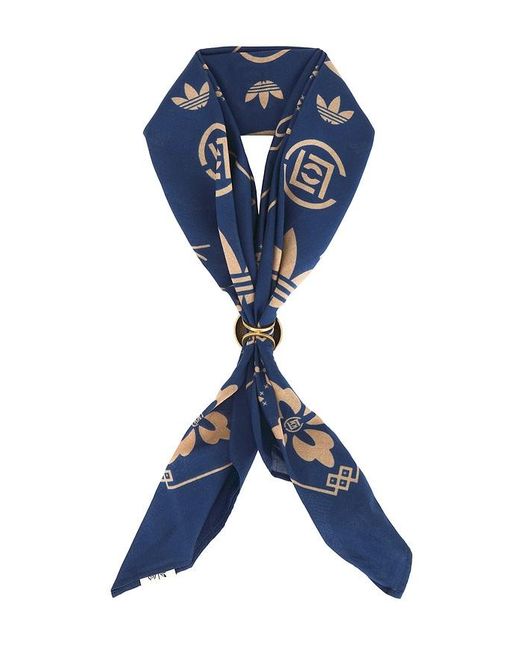 Adidas Originals Blue X Clot By Edison Chen Bandana Slider for men
