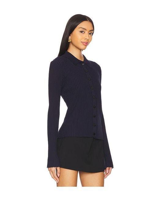 RUE SOPHIE Blue Mile Knit Top