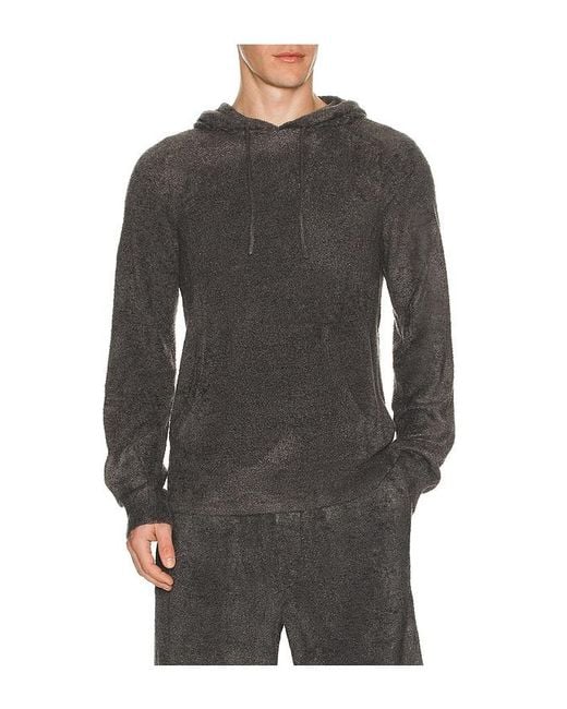 Barefoot Dreams Gray Cozychic Lite Pullover Hoodie for men