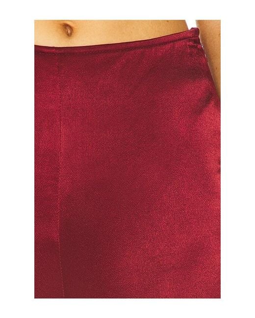 Bardot Red X Revolve Devin Pant