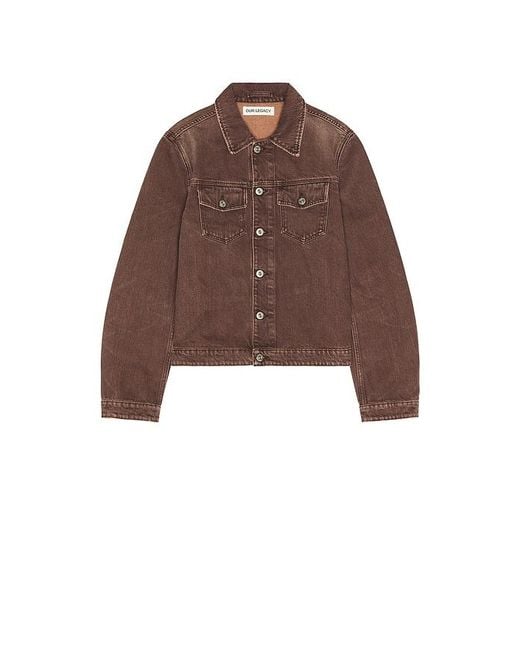 Our Legacy Brown Origin Jacket for men