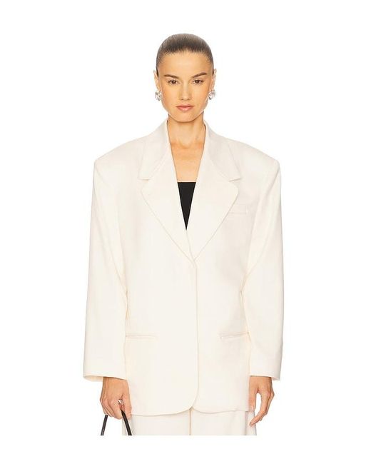 Remain White Oversized Blazer