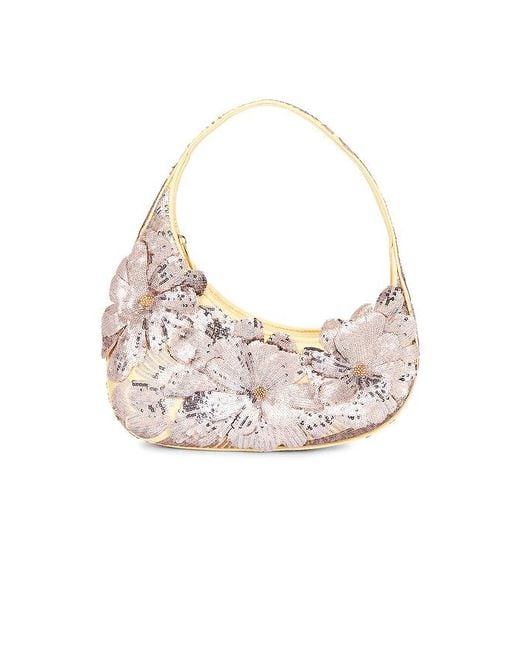 JW PEI Pink Harlee Sequin Shoulder Bag