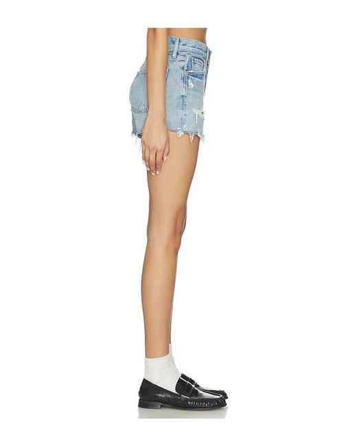 Agolde Blue Parker Shorts