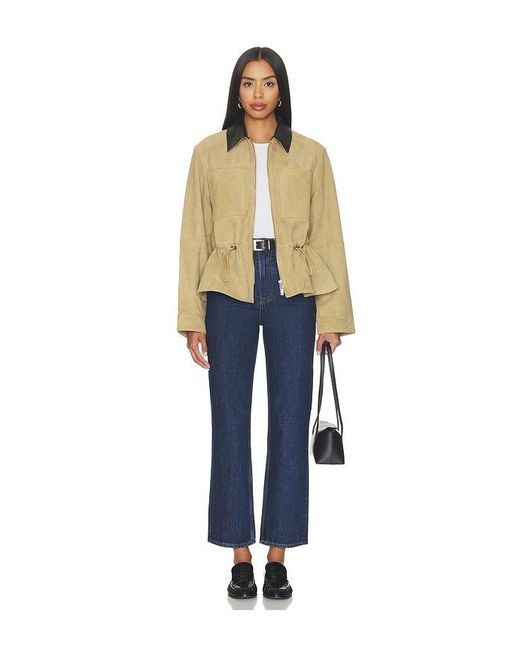 ALIGNE Blue Mavis Suede Jacket