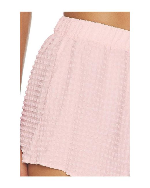Hunza G Pink Resort Shorts