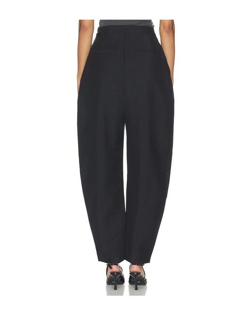 Rohe Black Puck Sculptural Tailored Trouser