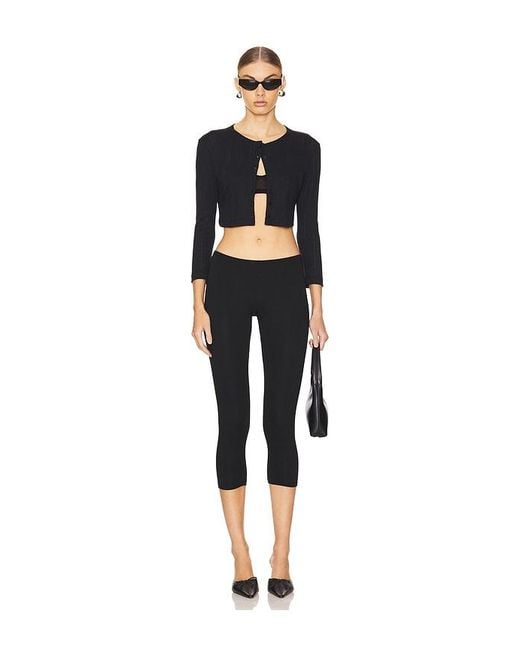 Only Hearts Black Crop Leggings