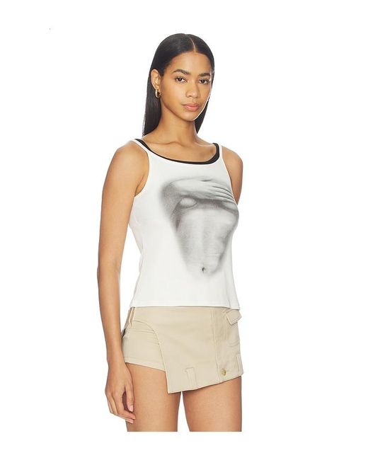 MARRKNULL Natural Printed Camisole