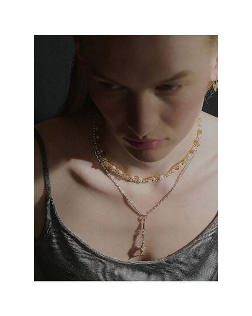 Loren Stewart Orange Bellissimo Gem Necklace