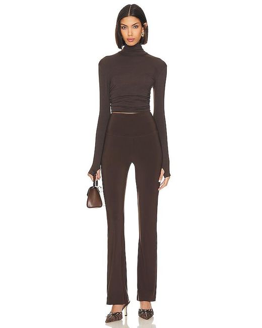 Norma Kamali Black X Lifestyle Boot Pant