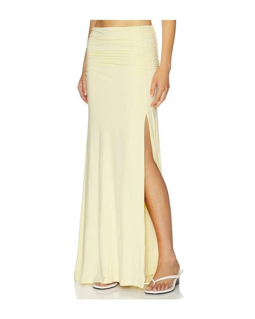 Madison The Label Yellow X Revolve Nisma Skirt