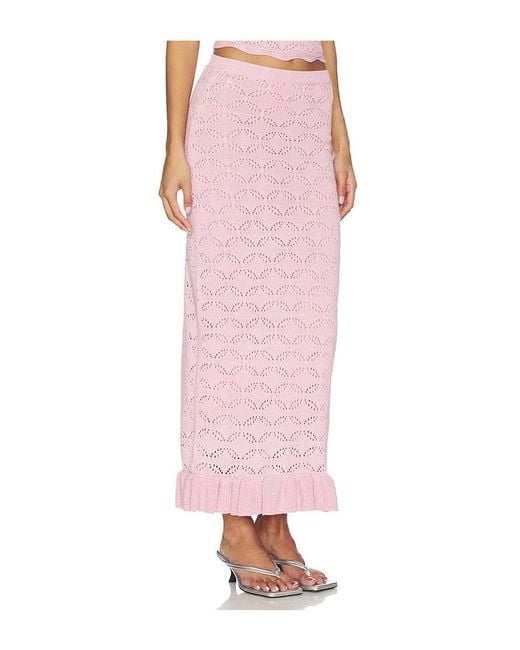 CAPITTANA Pink Christy Skirt