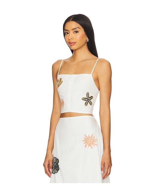 Cleobella White Sage Top
