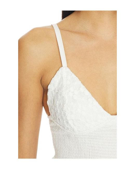 Peixoto White Andie Mini Dress