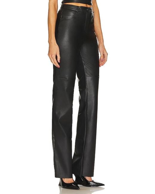 CULTNAKED Black Killa Faux Leather Trousers