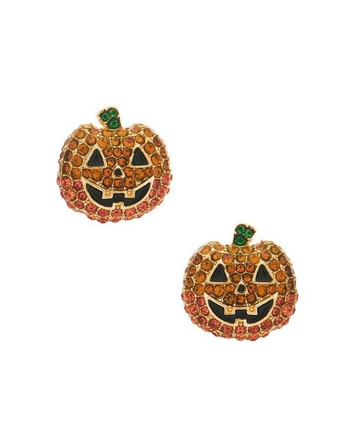 BaubleBar Metallic Pumpkin Spice Earrings