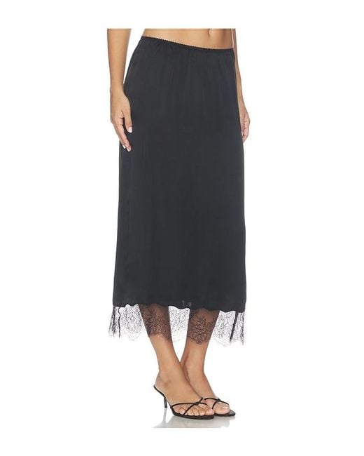 Anine Bing Black Shelby Skirt
