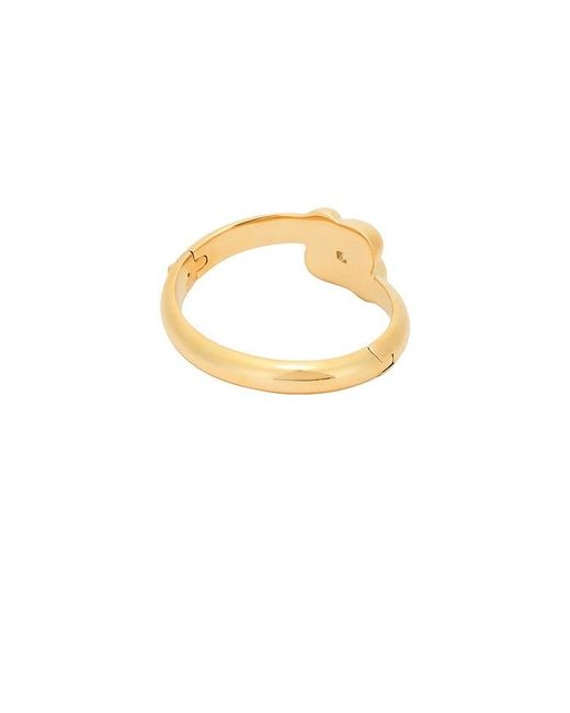 Jenny Bird White Woven Square Bangle