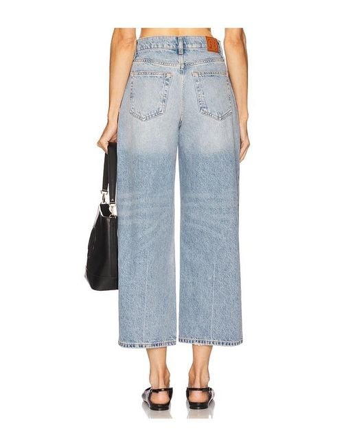 Anine Bing Blue Heath Wide Leg
