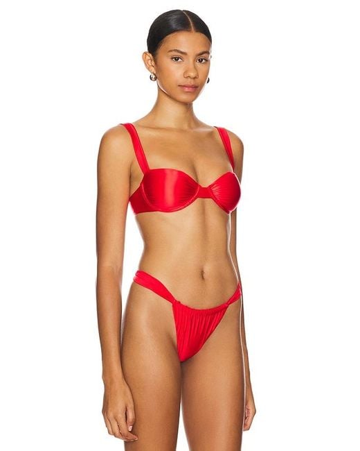 Lovers + Friends Red Chasing Sunsets Top