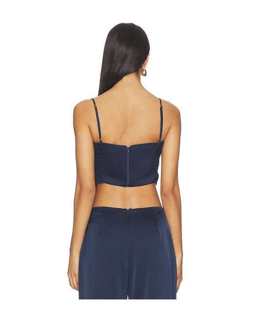 Amanda Uprichard Blue Juna Top