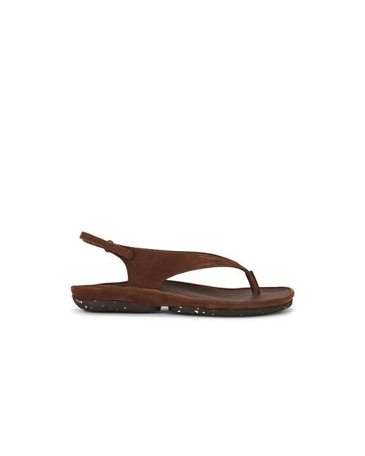 Camper Brown Right Isla Sandal