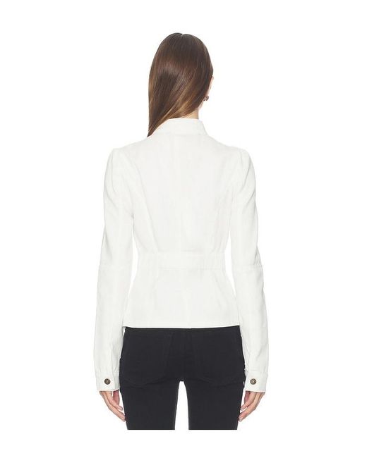 Lioness White Brooklyn Denim Jacket