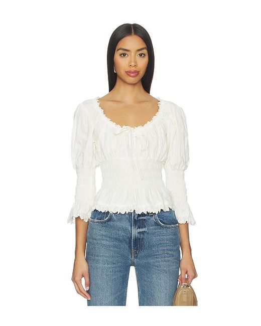 Tularosa White Presley Top