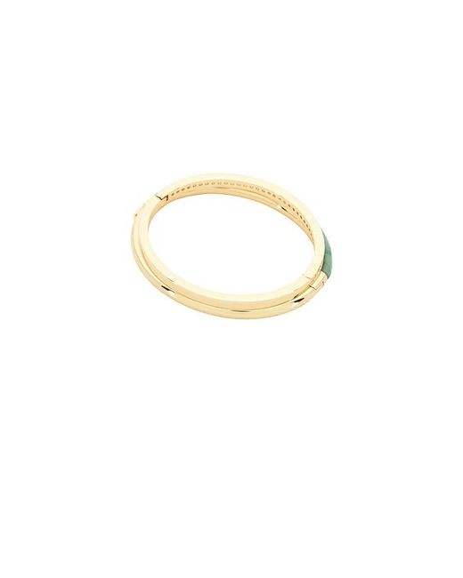 Roxanne Assoulin Multicolor Semi Stone Channel Set Hinged Cuff Set Of 2