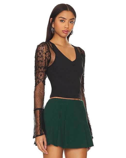 X revolve who's that girl long sleeve top Free People de color Green