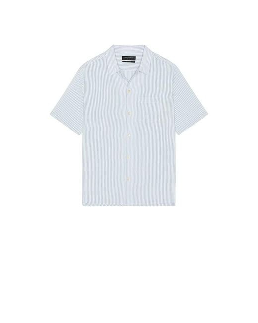 AllSaints White Perry Shirt for men