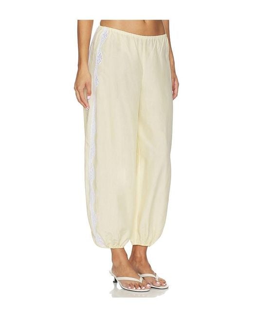 Posse White Tabitha Balloon Pant