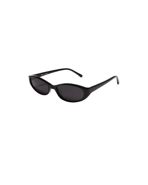 SHEVOKE Black Silon Sunglasses