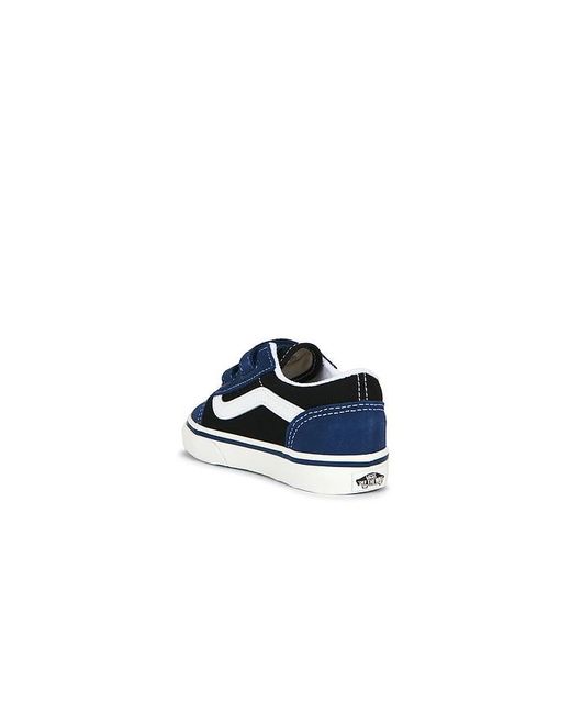 Vans Blue Toddlers Old Skool V Sneaker