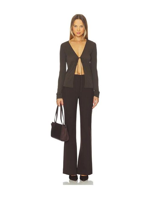 Jonathan Simkhai Black Kenna Trouser