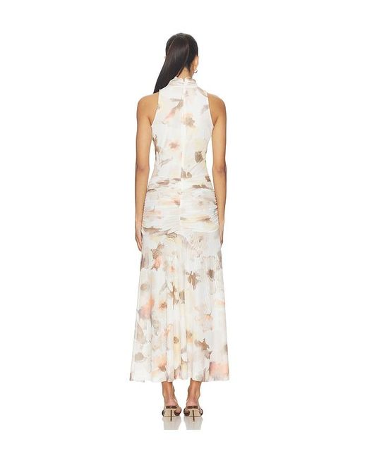 Bardot White Leanna Mesh Midi Dress