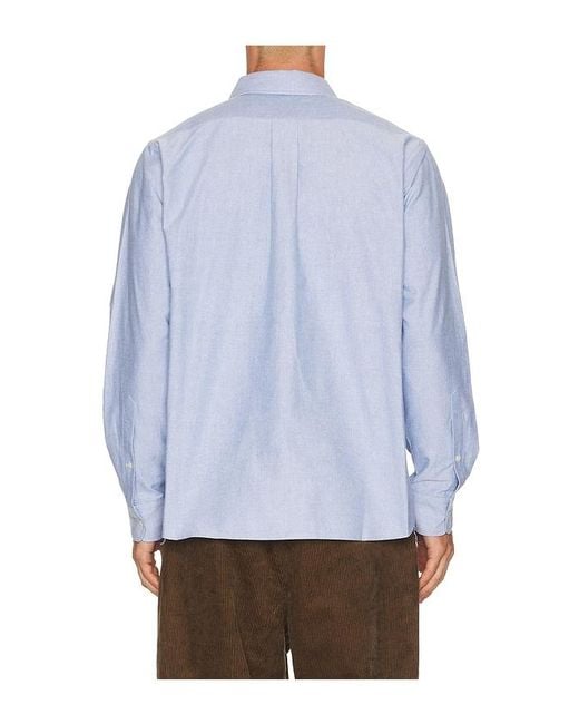 Brain Dead Hemd in Blue für Herren