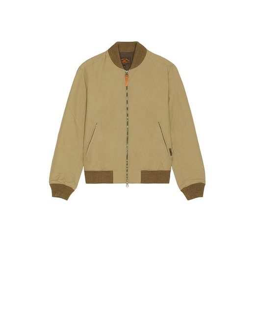 Faherty Brand Blue Military Bomber Jacket for men