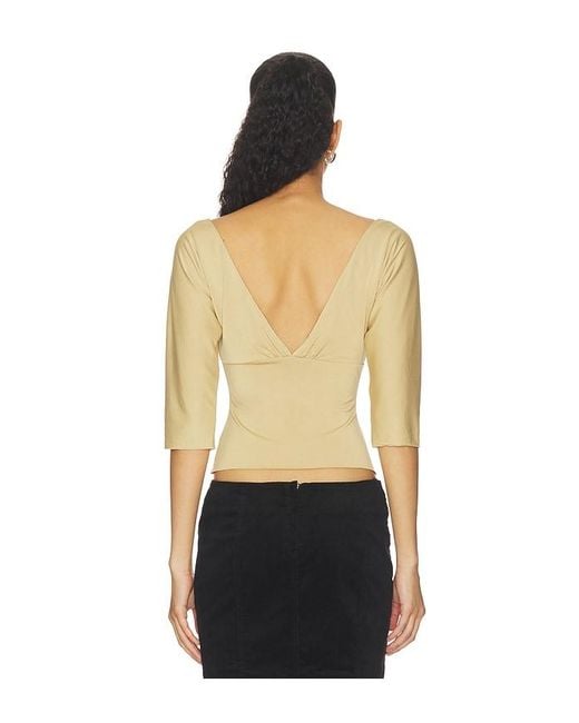 With Jean Natural Lana Top