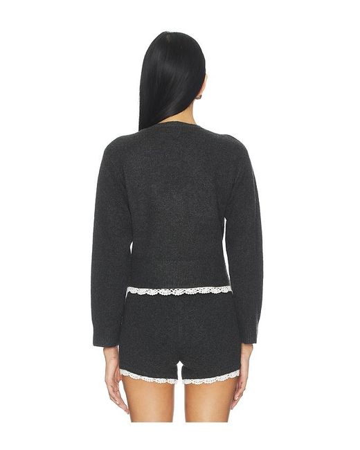 Line & Dot Black Inara Cardigan