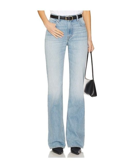 GRLFRND Blue Danie Mid Rise Boot Jeans