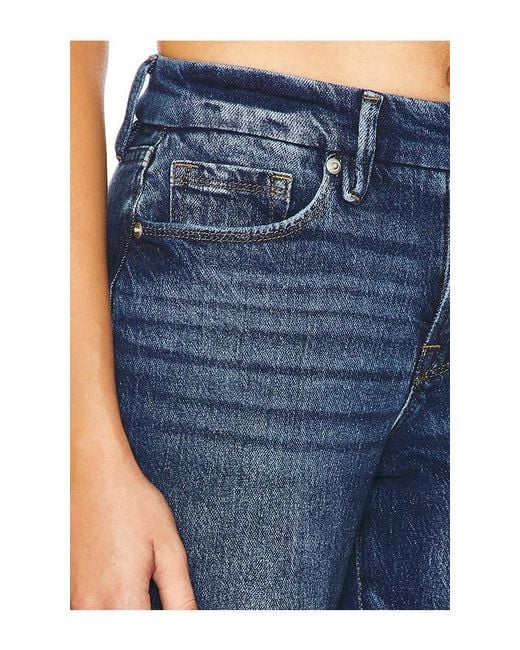 GOOD AMERICAN Blue Good Petite Boot Jeans