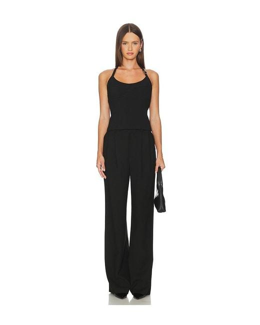 SOVERE Black Demi Top